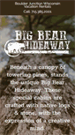 Mobile Screenshot of bigbearhideaway.com